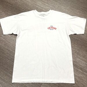 VANS Las Vegas Off the Wall Logo T Shirt Size Large
